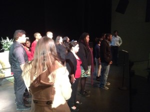 Civic Center side view stage