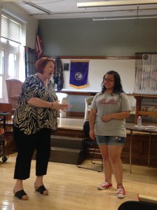 Daniela Ortiz at Lynne Rothrock Master Class 