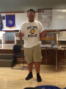 Duncan at Master Class