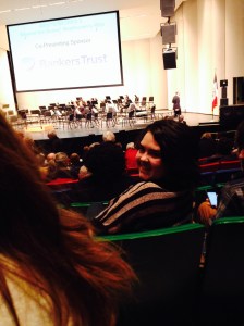 Rose Rocha-Crandell at the Des Moines Symphony concert