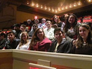 City Voices students at the Tonic Sol-Fa Concert December 19.